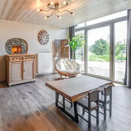 Ferienhaus Wonderful Holiday Home In Gouvy With Sauna And Jacuzzi *